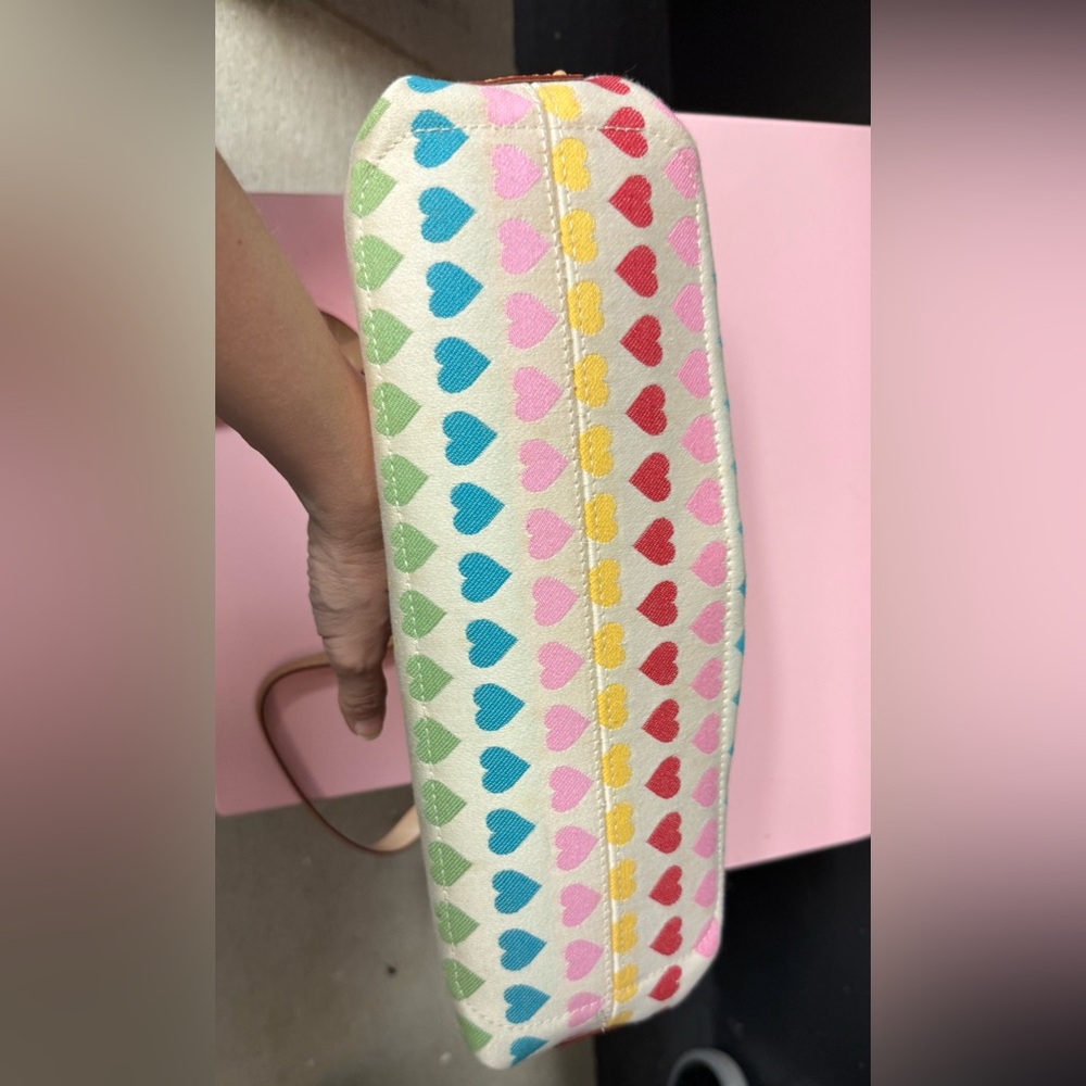 Dooney & Bourke Pastel Heart Satchel - Picture 6 of 10